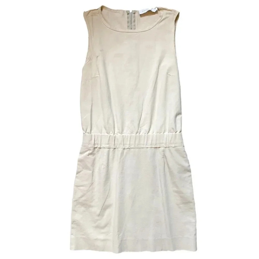 Chaiken | Khaki Zipper Sheath (2)